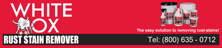  White OX Rust Remover